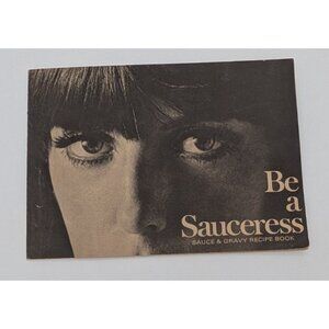 vintage 1960s Advert booklet Durkee Sauce & gravy recipe book be a sauceress